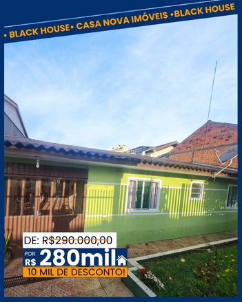 house em Rua Serafim Amur Ferreira do Amaral, Jardim Social - Campo Largo - PR