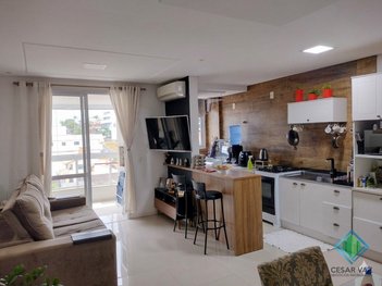 apartment em Rua Santo Antônio, Barreiros - São José - SC