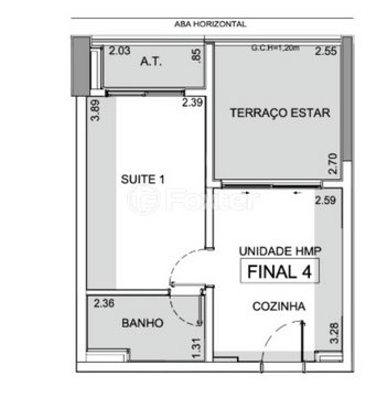 apartment em Avenida Onze de Junho, Vila Clementino - São Paulo - SP