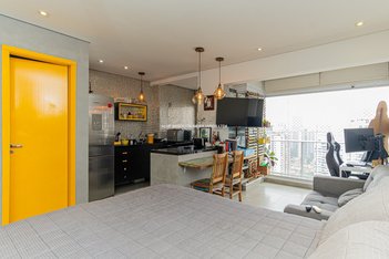 apartment em Rua Michigan, Cidade Monções - São Paulo - SP