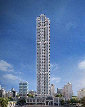 apartment em Rua 267, Meia Praia - Itapema - SC