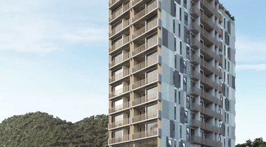 apartment em Rua Major Rubens Vaz, Canto do Forte - Praia Grande - SP