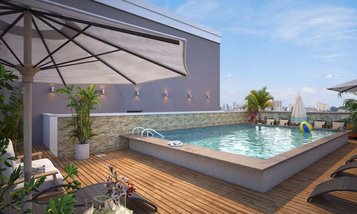 apartment em Avenida Jorge Hagge, Aviação - Praia Grande - SP