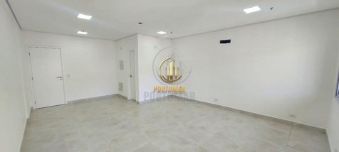 office em Silva Jardim, Vila Mathias - Santos - SP