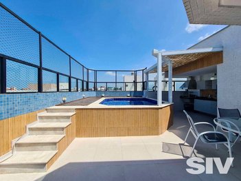 apartment em Alameda das Conchas, Riviera - Bertioga - SP