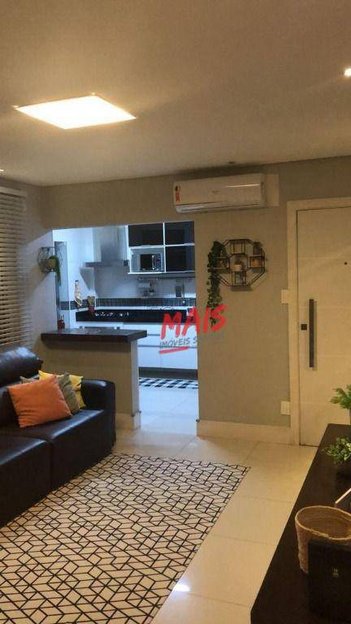 apartment em Rua Saturnino de Brito, Marapé - Santos - SP