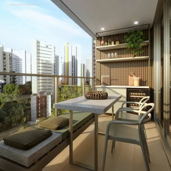apartment em Avenida Conselheiro Rosa e Silva, Espinheiro - Recife - PE
