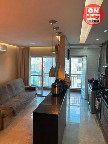 apartment em Rua Santos Dumont, Estuário - Santos - SP