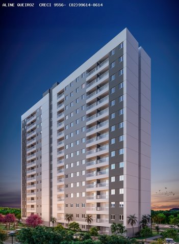 apartment em Rua Doutora Nise da Silveira, Antares - Maceió - AL