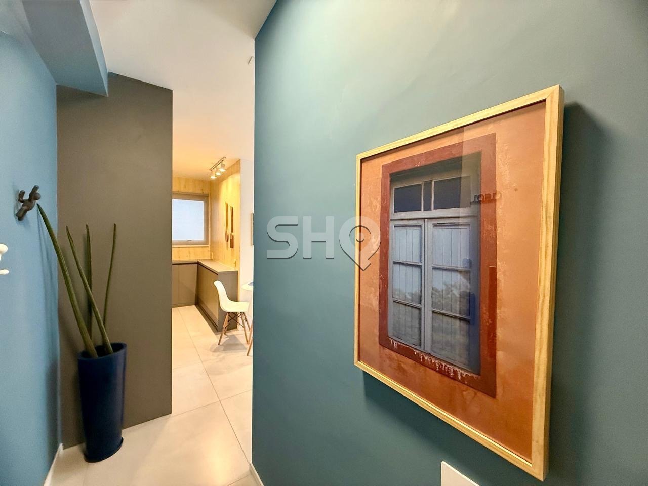 HALL DE ENTRADA DO APARTAMENTO DECORADA