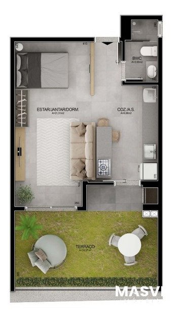 apartment em Rodovia Francisco Magno Vieira, Rio Tavares - Florianópolis - SC