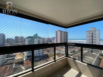 apartment em Rua Primeiro de Janeiro, Mirim - Praia Grande - SP