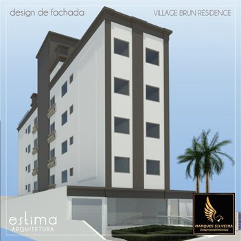 apartment em Rua Paula Ramos, Coqueiros - Florianópolis - SC