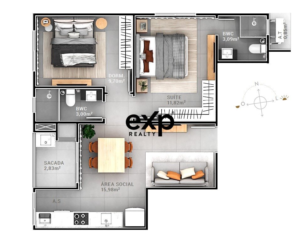 planta baixa apartamento