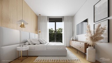 apartment em Haroldo Soares Glavan, Cacupé - Florianópolis - SC