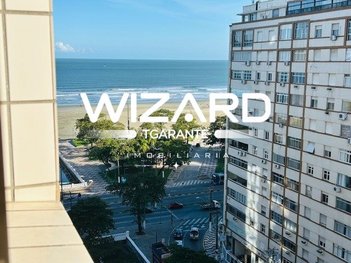 apartment em Avenida Doutor Bernardino de Campos, Vila Belmiro - Santos - SP
