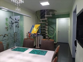 apartment em Rua Vinte e Quatro de Fevereiro, Casa Branca - Santo André - SP