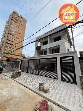house em Rua Affonso Chaves, Ocian - Praia Grande - SP