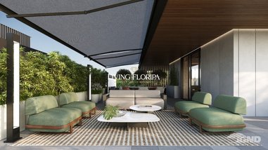 apartment em Estrada Haroldo Soares Glavan, Cacupé - Florianópolis - SC