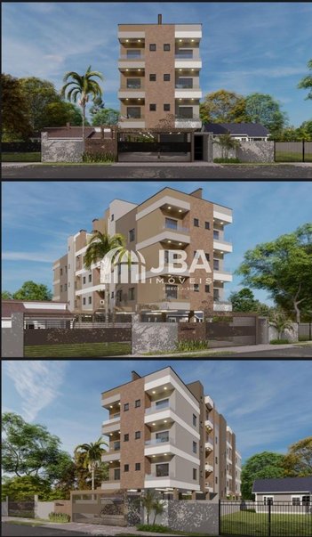apartment em Rua das Guianas, Centro - Pinhais - PR