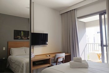 apartment em Alameda dos Jurupis, Indianópolis - São Paulo - SP