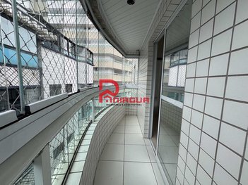apartment em Avenida Brasil, Guilhermina - Praia Grande - SP