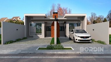house em Rua Antônio Corradi, Brazmadeira - Cascavel - PR