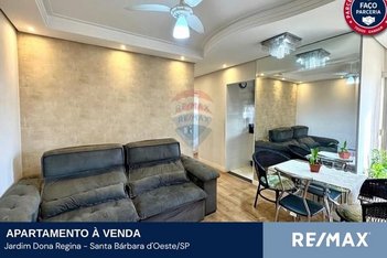 apartment em Rua Jundiaí, Jardim Adélia II - Santa Bárbara D'Oeste - SP
