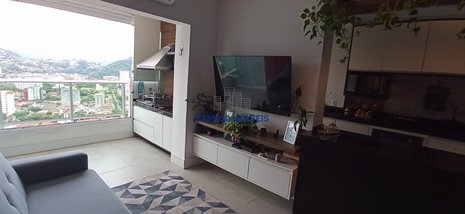 apartment em Rua Doutor Arnaldo de Carvalho, Campo Grande - Santos - SP