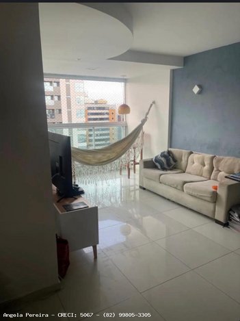 apartment em Avenida Almirante Álvaro Calheiros, Jatiúca - Maceió - AL