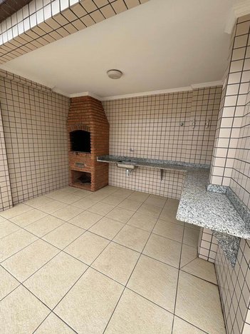 apartment em Avenida Presidente Kennedy, Caiçara - Praia Grande - SP