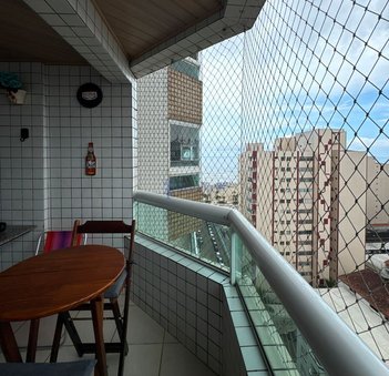 apartment em Rua Colômbia, Guilhermina - Praia Grande - SP