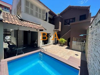 house em Rua Alegrete, Laranjeiras - Rio de Janeiro - RJ