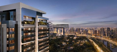 apartment em Avenida das Nações Unidas, Chácara Itaim - São Paulo - SP