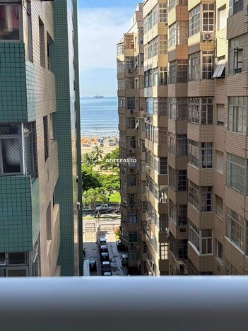 apartment em Avenida Marechal Floriano Peixoto, Gonzaga - Santos - SP