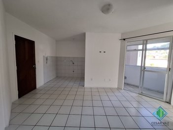 apartment em Afrísio de Senna Vaz, Serraria - São José - SC