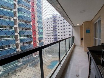 apartment em Rua Guilherme de Almeida, Ocian - Praia Grande - SP