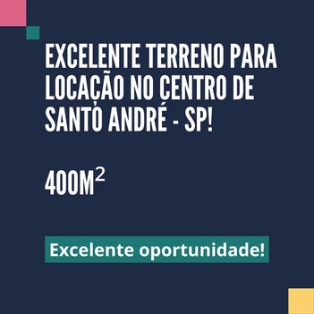 land_lot em Rua Álvares de Azevedo, Centro - Santo André - SP