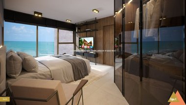 apartment em Avenida Boa Viagem, Pina - Recife - PE
