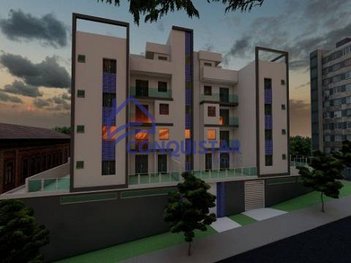 apartment em Rua Guerra Junqueiro, Santa Branca - Belo Horizonte - MG