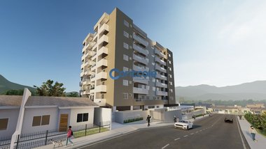 apartment em Rua Zigomar Georgina de Souza Silva, Areias - São José - SC