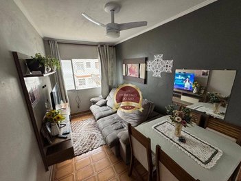 apartment em Rua Marília, Boqueirão - Praia Grande - SP