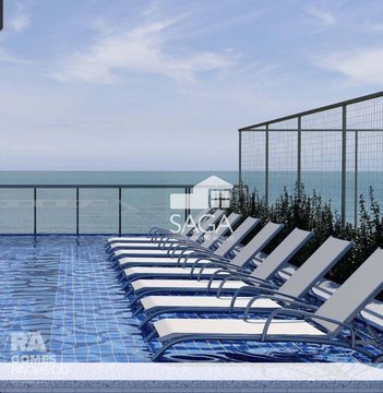 apartment em Rua Alberto Santos Doumont, Guilhermina - Praia Grande - SP