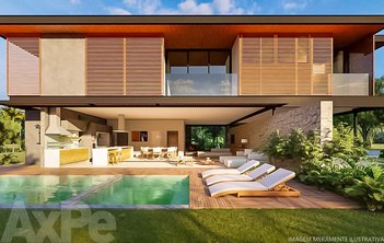 house em Estrada Bertioga, Balneário Praia do Pernambuco - Guarujá - SP