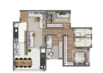 apartment em Avenida Alberto Augusto Alves, Vila Andrade - São Paulo - SP