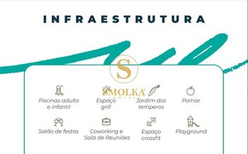 apartment em Rua Arcendino dos Santos, São Sebastião - Palhoça - SC