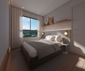 apartment em Rua Vinte e Cinco de Julho, América - Joinville - SC