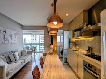 apartment em Rua Pássaros e Flores, Jardim das Acácias - São Paulo - SP