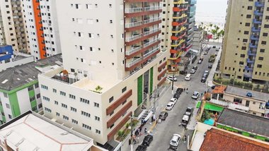apartment em Rua João Pereira Inácio, Aviação - Praia Grande - SP
