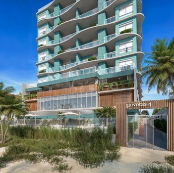 apartment em Rua das Gaivotas, Ingleses do Rio Vermelho - Florianópolis - SC